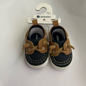 New Sperry Kids Boat Shoes size 1 Baby Shoes 0-3 Months